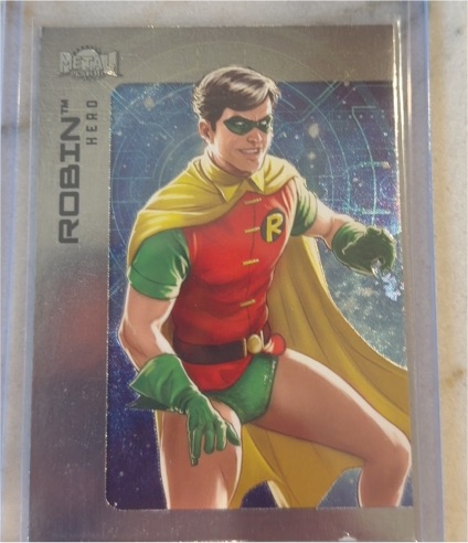 2025 Skybox Metal Universe Batman #45 Robin (Dick Grayson) — front