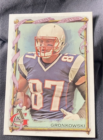 2023 Topps Composite Allen & Ginter #407 Rob Gronkowski — front