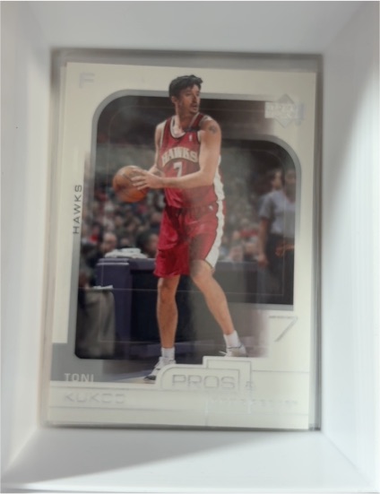 2001-02 Upper Deck Pros and Prospects #2 Toni Kukoc — front