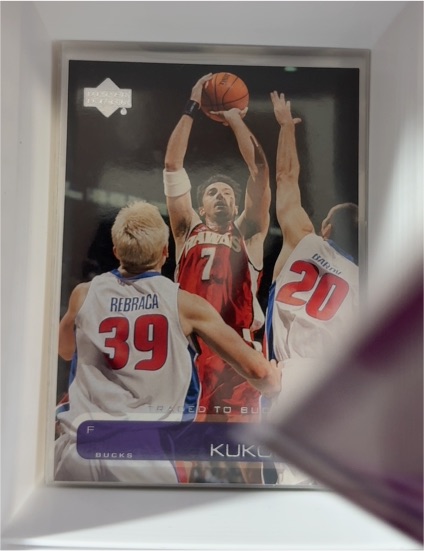 2002-03 Upper Deck #87 Toni Kukoc Milwaukee Bucks — front