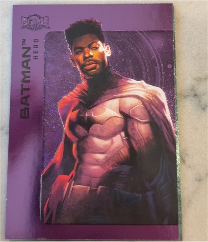 2025 Skybox Metal Universe #75 Batman (Jace Fox) Hero — front