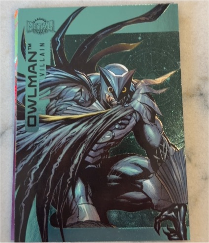 2025 Skybox Metal Universe Batman #176 Owlman — front