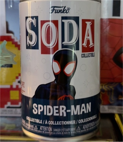Funko Soda Spider-Man Vinyl Collectible Can — front