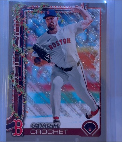 2025 Topps Holiday #H22 Garrett Crochet — front