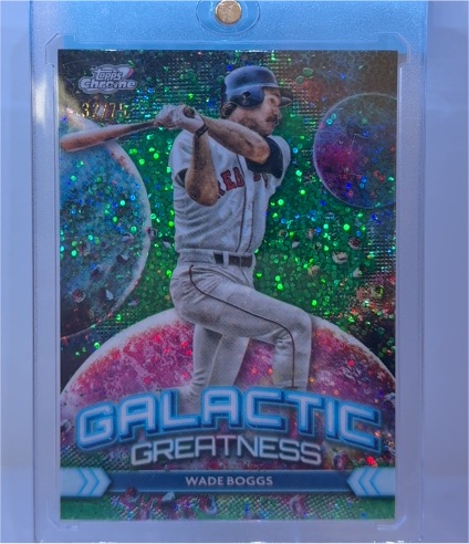 2024 Topps Cosmic Chrome Galactic Greatness #GG-15 Wade Boggs — front