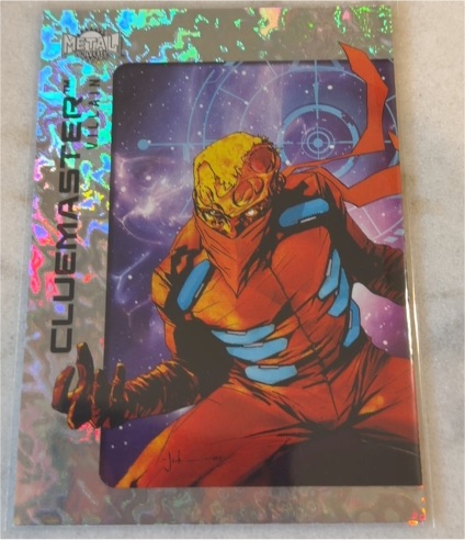 2025 SkyBox Metal Universe Batman #133 Cluemaster — front