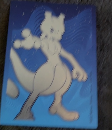 2022 Pokemon Go Mewtwo Card Sleeves — front
