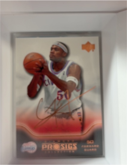 2004 Upper Deck Pro Sigs #50 Michael Olowokandi — front