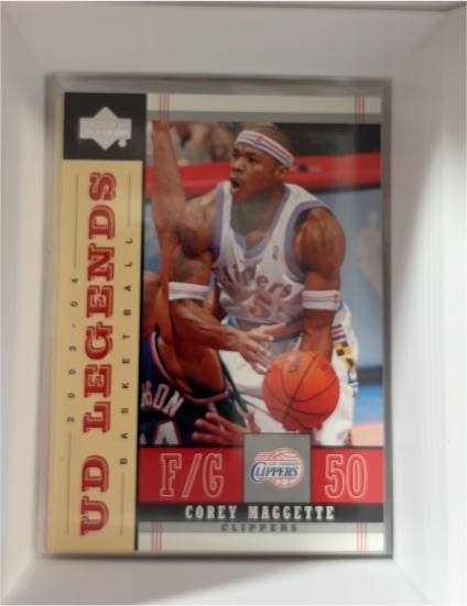 2003-04 Upper Deck Legends #33 Corey Maggette — front