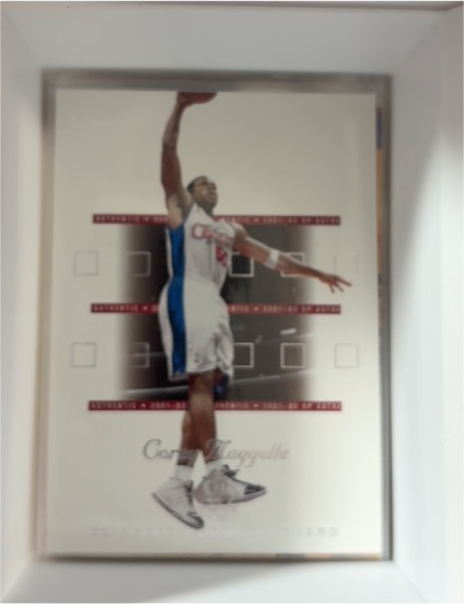2001-02 Upper Deck SP Authentic #37 Corey Maggette — front