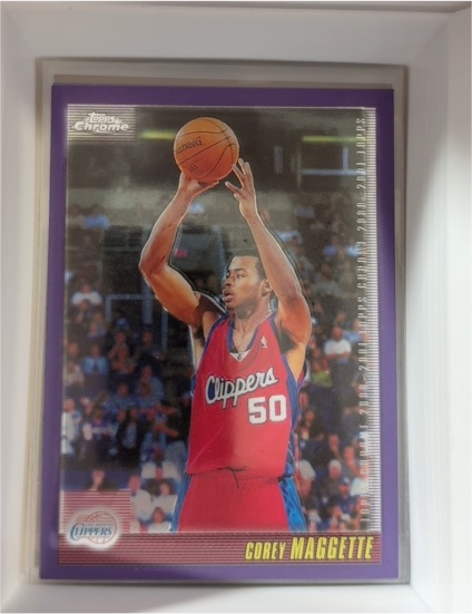 2000-01 Topps Chrome #122 Corey Maggette — front