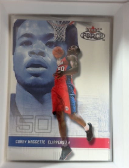 2001-02 Fleer Force #50 Corey Maggette — front