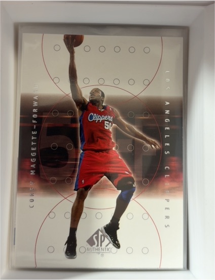 2000-01 Upper Deck SP Authentic #36 Corey Maggette — front