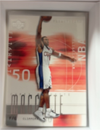 2001-02 Upper Deck Flight Team #50 Corey Maggette — front