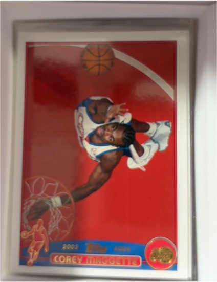 2003-04 Topps #185 Corey Maggette — front