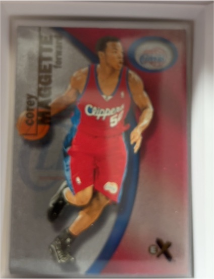 2000-01 Fleer E-X #37 Corey Maggette — front