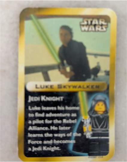 1995 Kenner Star Wars #3341 Luke Skywalker — front