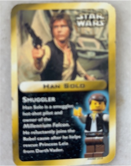 2000 LEGO Star Wars #3341 Han Solo — front