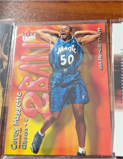 2000-01 Fleer Ultra 2 Ball #10TB Corey Maggette — front