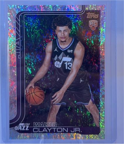 2025-26 Topps #218 Walter Clayton Jr. — front