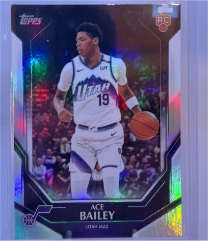 2026 Topps Collector Kit #NBA-8 Ace Bailey — front