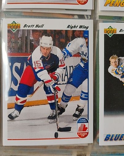 1991-92 Upper Deck #33 Brett Hull — front