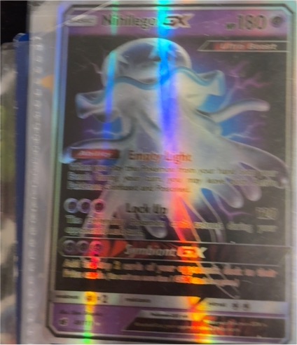 2017 Pokemon TCG Crimson Invasion #49 Nihilego GX — front