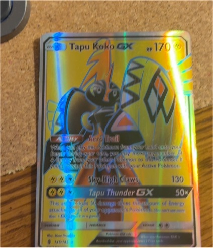 2017 Pokémon TCG Guardians Rising #135 Tapu Koko GX — front
