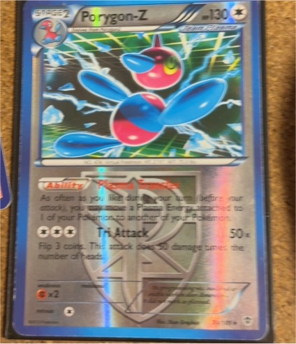 2013 Pokémon Plasma Blast #74 Porygon-Z — front