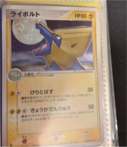 2006 Miracle Crystal #031 Manectric — front