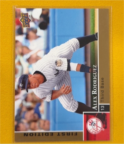 2009 Upper Deck First Edition #200 Alex Rodriguez — front