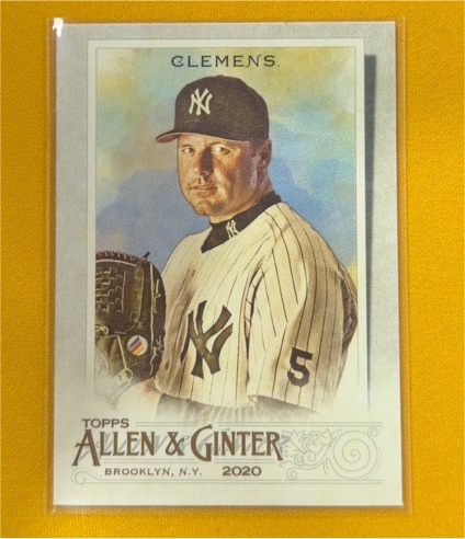2020 Topps Allen & Ginter #49 Roger Clemens — front