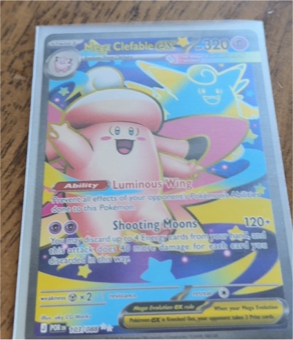 2016 Pokémon Perfect Order #103 Mega Clefable EX — front