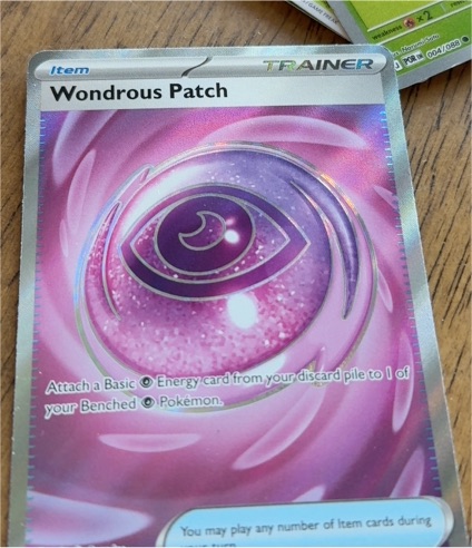 2023 Pokémon TCG Perfect Order #117 Wondrous Patch — front