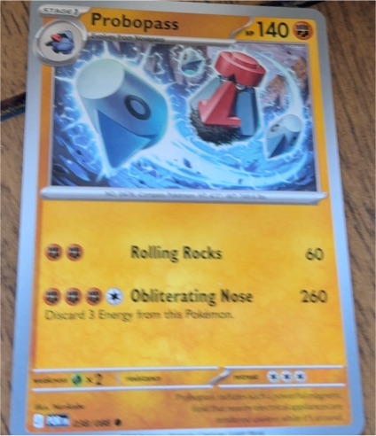 2026 Pokémon Perfect Order #038 Probopass — front