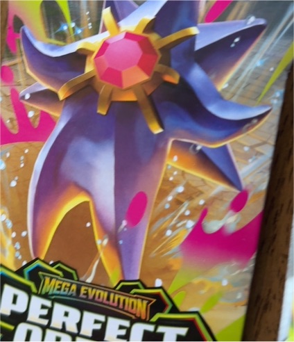 2024 Pokémon TCG Perfect Order Mega Evolution Booster Pack Starmie — front