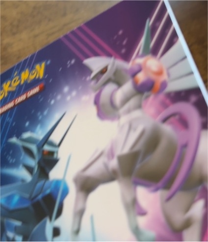 2022 Pokémon TCG Origin Forme Dialga & Palkia Mini Portfolio Binder — front