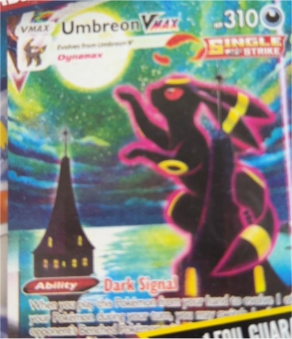 2021 Pokémon TCG Evolving Skies #215 Umbreon VMAX — front