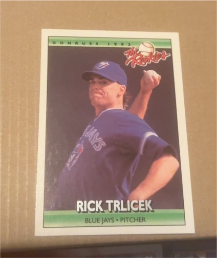 1992 Donruss The Rookies #116 Rick Trlicek — front