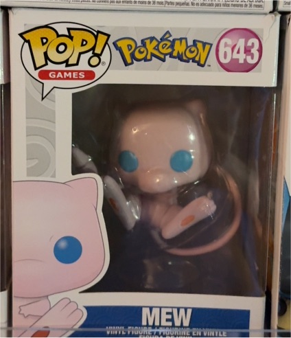 Funko Pop! Games Pokémon #643 Mew — front