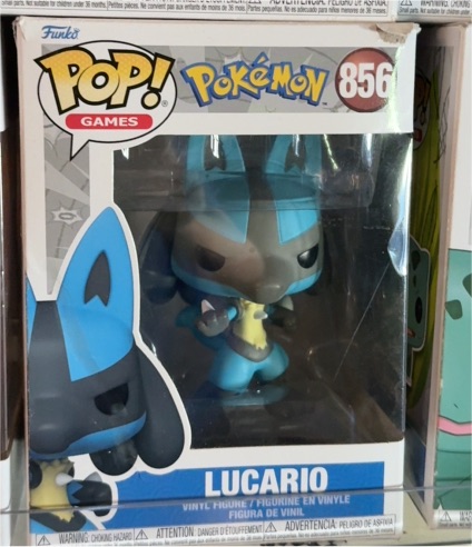 Funko Pop! Pokemon #856 Lucario — front