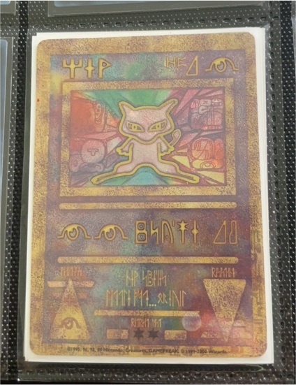 1999 Pokémon #1 Ancient Mew — front