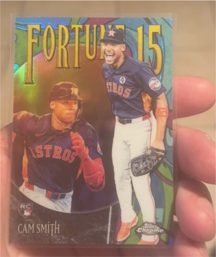 2025 Topps Chrome Update Fortune 15 #F15-25 Cam Smith — front