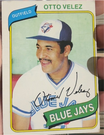 1980 Topps #703 Otto Velez — front