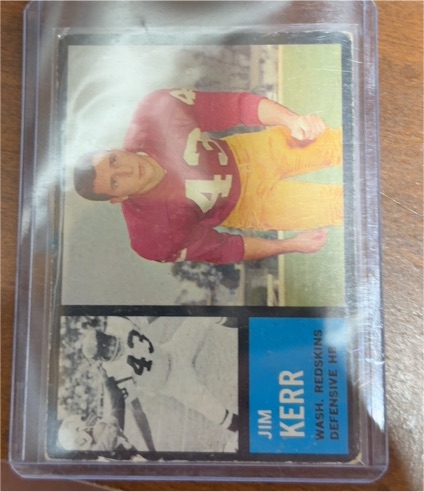 1962 Topps #173 Jim Kerr — front