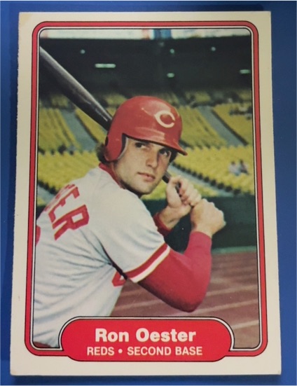 1982 Fleer #79 Ron Oester — front