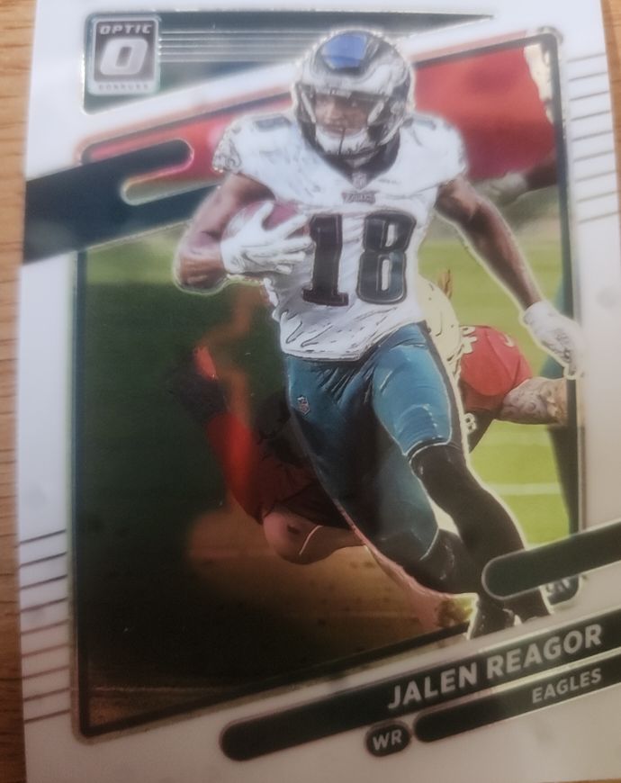 2021 Panini Donruss Optic #7 Jalen Reagor — front