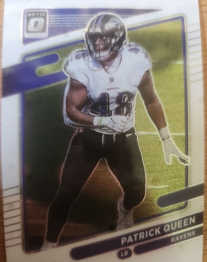 2021 Panini Donruss Optic #130 Patrick Queen — front