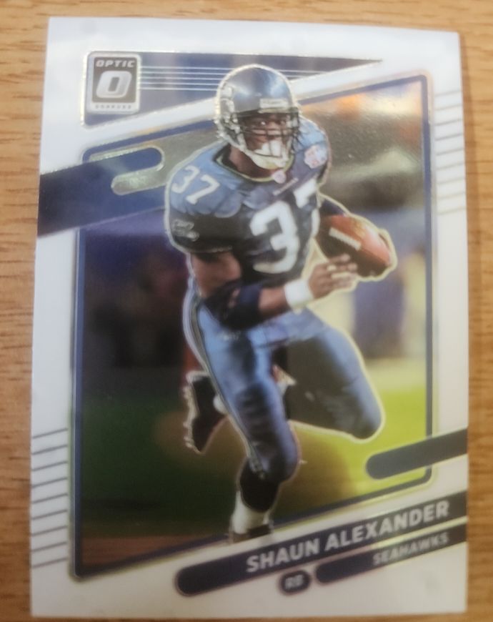 2021 Donruss Optic #200 Shaun Alexander — front