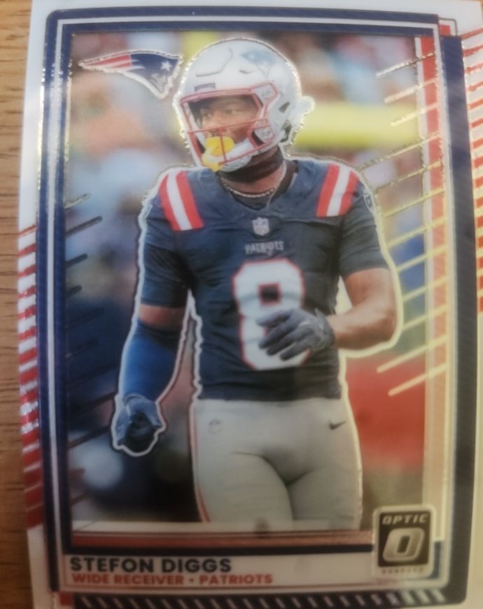 2025 Panini Donruss Optic #161 Stefon Diggs — front